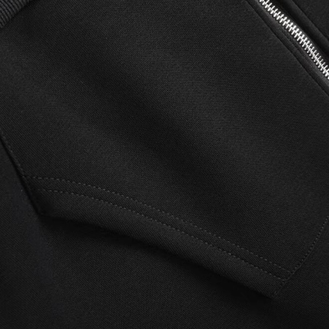 Mens Autumn Full Zipper Chunky Hoodie