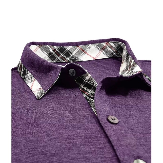 Mens Long Sleeved Layer Polo Shirts
